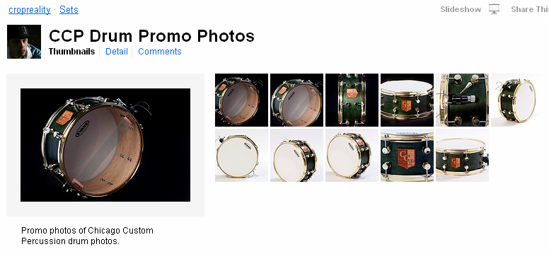 SJC Custom Snare Drum with R1 lugs